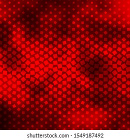 Dark Green, Red vector texture in rectangular style. Rectangles with colorful gradient on abstract background. Best design for your ad, poster, banner.