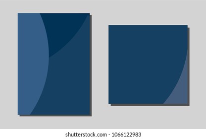 Dark Green, Redvector cover for Envelopes. Blurred decorative design in abstract style with textbox. The pattern can be used for any ad, booklets.