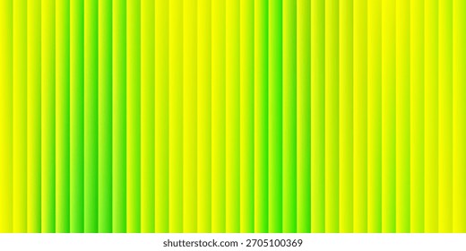 Dark green ribbed glass texture with glossy vertical waves and gradient reflections in abstract background design. 
