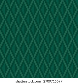 Modelo inconsútil verde oscuro, fondo de las Navidades, día de fiesta, Ilustración vectorial.
