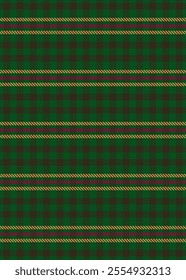 Dark Green shepherd check pattern, tartan check pattern seamless background illustration vector data