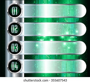 dark green silver Web Design Website Elements Template for graphic internet. text box. label. infographics. metal. card. pixel. Metals, alloys, steel, aluminum. button
