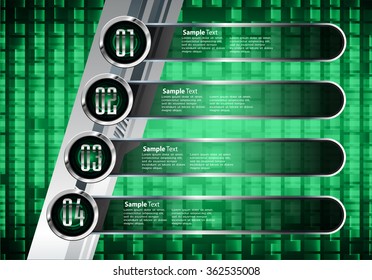 dark green silver Web Design Website Elements Template for graphic internet. text box. label. infographics. metal. card. pixel. Metals, alloys, steel, aluminum. button cyber