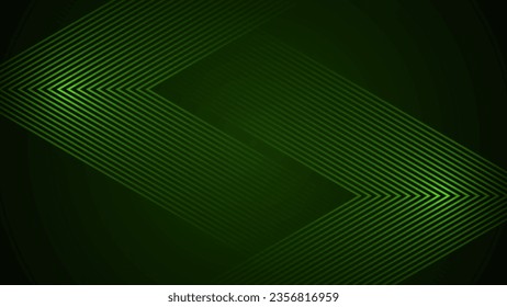 Fondo abstracto de color verde oscuro con líneas de estilo geométrico como elemento principal.