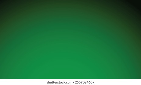 Dark Green smooth gradient abstract background for backdrop or presentation