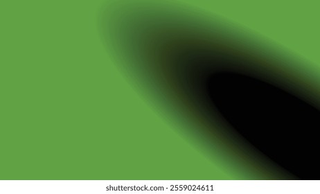 Dark Green smooth gradient abstract background for backdrop or presentation