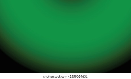 Dark Green smooth gradient abstract background for backdrop or presentation