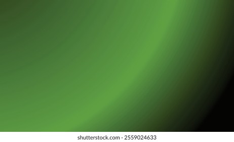 Dark Green smooth gradient abstract background for backdrop or presentation