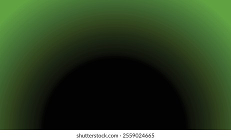 Dark Green smooth gradient abstract background for backdrop or presentation