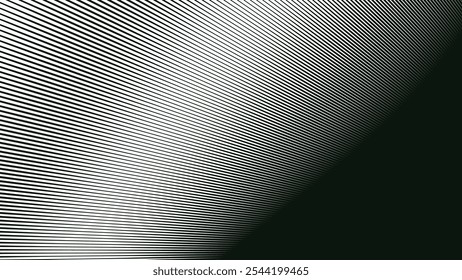 Fundo abstrato de padrão de linha de listras verde escuro