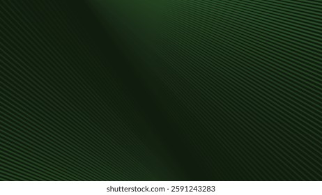 Dark Green stripes pattern background abstract for fabric style