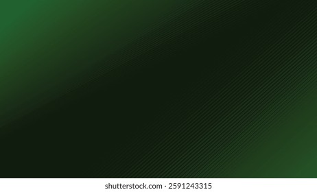 Dark Green stripes pattern background abstract for fabric style