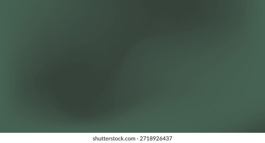 Dark green studio room. Limbo abstract background. 3d backdrop for product presentation. Minimal wall scene. Showcase, promotion display. Vector stage mockup illustration