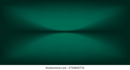 Espacio estudio verde oscuro