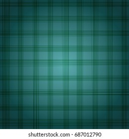Dark green textile background. Fabric canvas with striped pattern. Vector illustration for ecological design