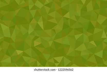 Dark Green triangular low poly, Mosaic pattern Background, Vector illustration graphic, Creative Origami style with gradient