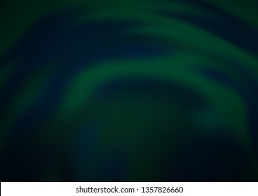Dark Green vector abstract background. Colorful abstract illustration with gradient. The template can be used for your brand book.
