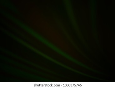 Dark Green vector abstract background. A completely new color illustration in a bokeh style. The elegant pattern for brand book.