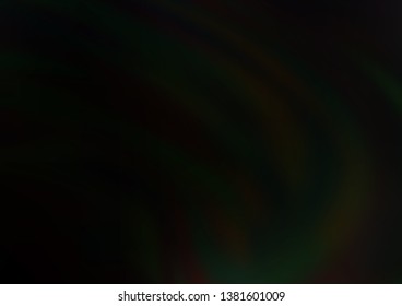 Dark Green vector abstract background. A vague abstract illustration with gradient. A new texture for your design.