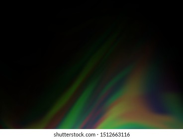 Dark Green vector abstract background. Colorful illustration in blurry style with gradient. The best blurred design for your business.