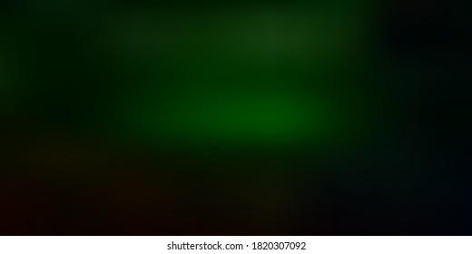 Dark green vector abstract blur drawing. Modern elegant blur illustration with gradient. Wallpaper for your web apps.