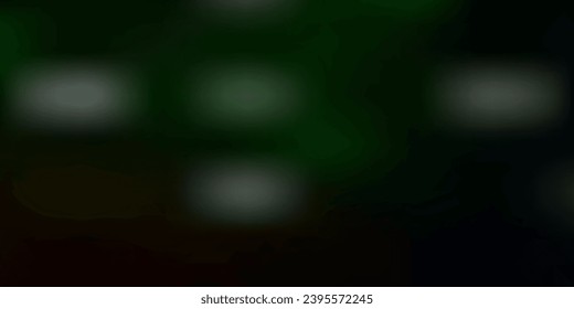 Textura borrosa abstracta del vector verde oscuro. Ilustración colorida con gradiente en estilo abstracto. La mejor opción para tu diseño.
