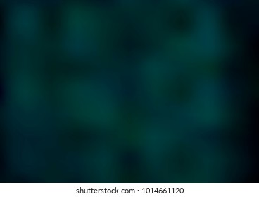 Dark Green vector abstract blurred template. Modern geometrical abstract illustration with gradient. The blurred design can be used for your web site.