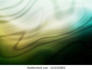 Dark Green vector abstract blurred background. Colorful illustration in abstract style with gradient. The blurred design can be used for your web site.