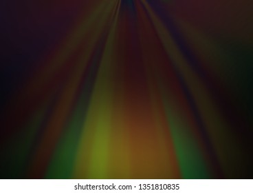 Dark Green vector abstract blurred pattern. Creative illustration in halftone style with gradient. A completely new template for your design.