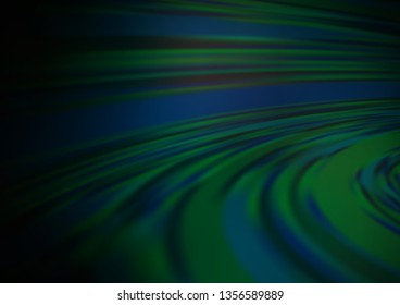 Dark Green vector abstract blurred background. Colorful illustration in abstract style with gradient. The template can be used for your brand book.