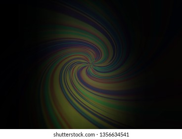 Dark Green vector abstract blurred background. Colorful illustration in blurry style with gradient. The blurred design can be used for your web site.