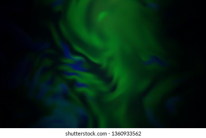 Dark Green vector abstract blurred layout. Modern abstract illustration with gradient. Completely new design for your business.