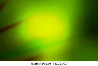 Dark Green vector abstract blurred background. Colorful abstract illustration with gradient. Background for a cell phone.