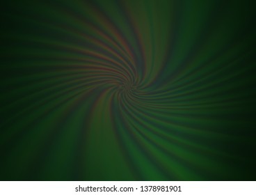 Dark Green vector abstract blurred template. Creative illustration in halftone style with gradient. The best blurred design for your business.