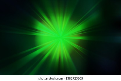 Dark Green vector abstract blurred layout. New colored illustration in blur style with gradient. The best blurred design for your business.