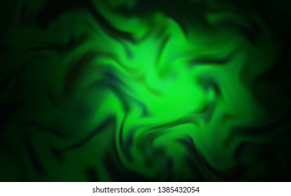 Dark Green vector abstract blurred background. An elegant bright illustration with gradient. The best blurred design for your business.