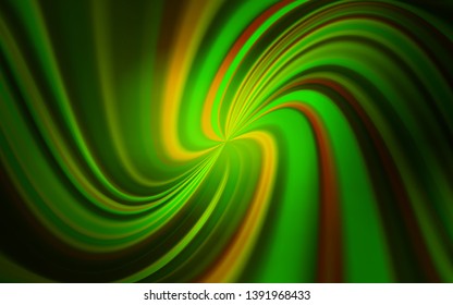 Dark Green vector abstract blurred background. Colorful illustration in abstract style with gradient. Blurred design for your web site.