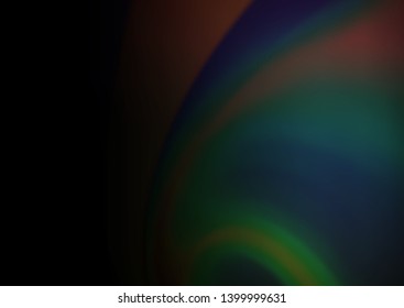 Dark Green vector abstract blurred pattern. Glitter abstract illustration with an elegant design. The template for backgrounds of cell phones.
