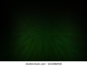 Dark Green vector abstract blurred template. Colorful abstract illustration with gradient. Brand new design for your business.