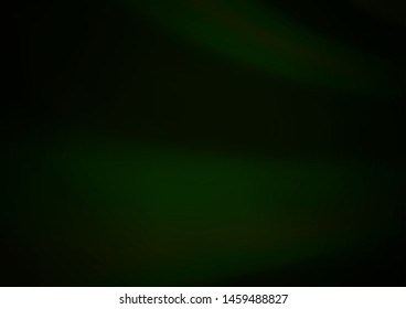 Dark Green vector abstract blurred template. Shining colorful illustration in a Brand new style. Brand new style for your business design.
