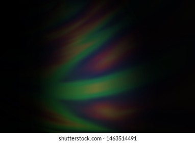 Dark Green vector abstract blurred layout. New colored illustration in blur style with gradient. New design for your business.