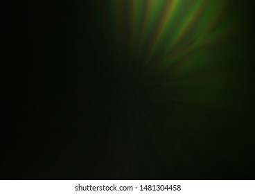 Dark Green vector abstract blurred pattern. A vague abstract illustration with gradient. The best blurred design for your business.