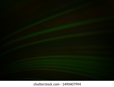 Dark Green vector abstract blurred template. Shining colorful illustration in a Brand new style. The template can be used for your brand book.