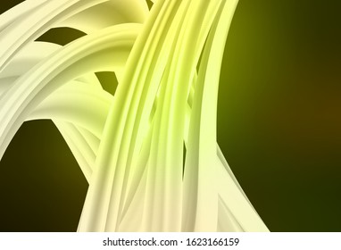 Dark Green vector abstract blurred background. A completely new colored illustration in blur style. New style design for your brand book.