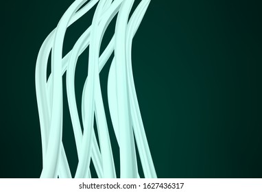 Dark Green vector abstract blurred background. Creative illustration in halftone style with gradient. Background for a cell phone.