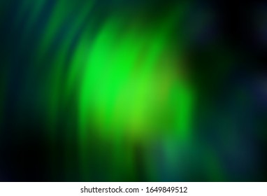 Dark Green vector abstract blurred background. Colorful abstract illustration with gradient. Elegant background for a brand book.