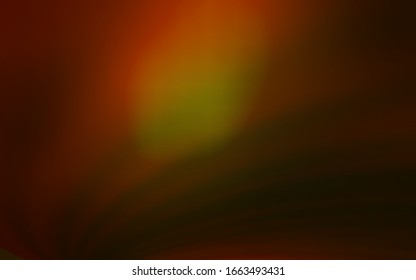 Dark Green vector abstract blurred layout. An elegant bright illustration with gradient. Smart design for your work.