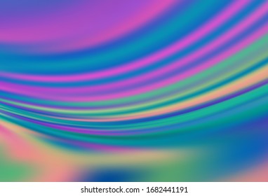 Dark Green vector abstract blurred background. Colorful illustration in abstract style with gradient. Background for designs.
