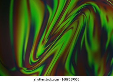 Diseño abstracto del vector verde oscuro borroso. Ilustración abstracta colorida con degradado. Diseño inteligente para su trabajo.