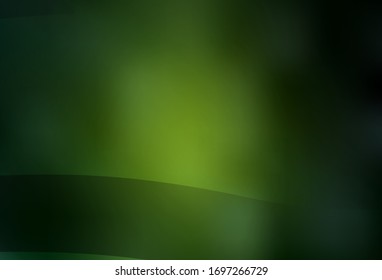 Fondo difuminado abstracto del vector verde oscuro. Ilustración colorida en estilo abstracto con degradado. Antecedentes elegantes para un libro de marca.